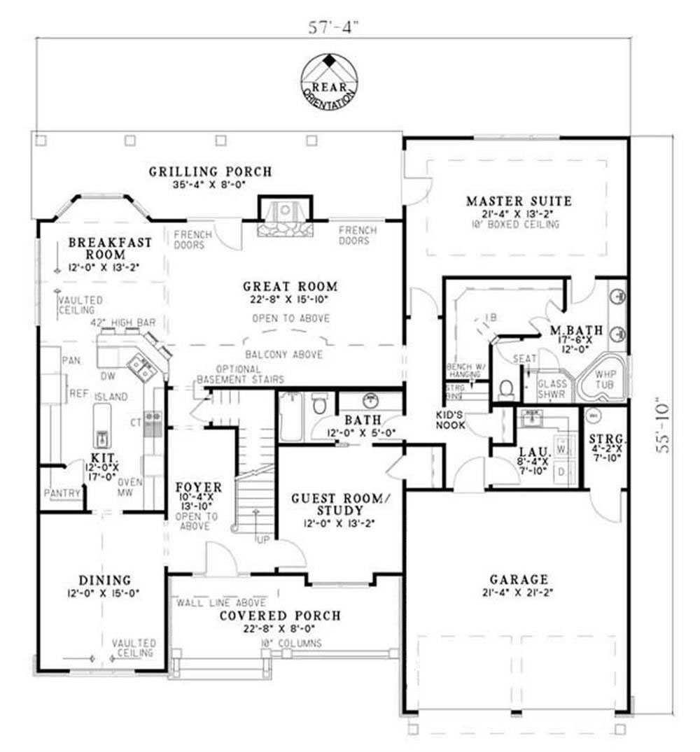 FLOOR PLAN FIRST STORY